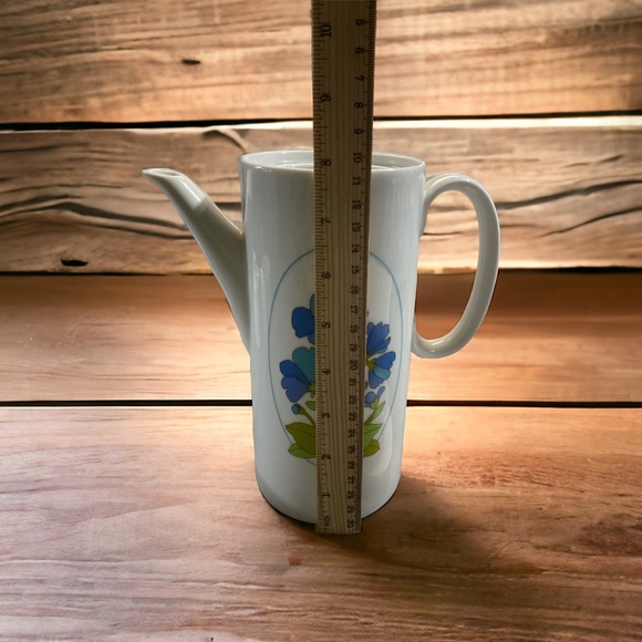 Vintage Mid Century Modern Thomas Germany China Teapot with Sugar and Creamer - Picture 4 of 11